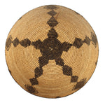 Apache Basket with Geometric Star Design c. 1900s, 3.25" x 12"