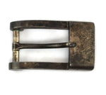 Pat Areias - Lizard Leather and Silver Belt with Mexican Silver Belt Buckle