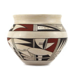 Joy "Frog Woman" Navasie (1919-2012) - Hopi Polychrome Jar c. 1980s, 4.25" x 5"