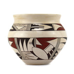 Joy "Frog Woman" Navasie (1919-2012) - Hopi Polychrome Jar c. 1980s, 4.25" x 5"