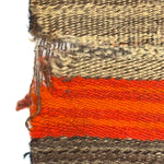 Navajo Single Saddle Blanket with Indigo Dye c. 1880s, 33" x 35.5"