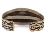 Navajo - Turquoise and Silver Bracelet c. 1930s, size 6.5