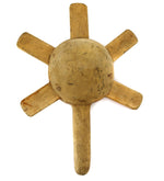 Alaskan Wood Carved Rattle c. 1980s, 14" x 9.75" x 5"