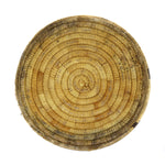 Large Tohono O'odham Lidded Pictorial Basket with Animals and Whirling Logs c. 1930-40s, 11.5" x 16.5"