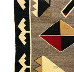 Large Navajo Teec Nos Pos Rug c. 1930s, 100" x 62"