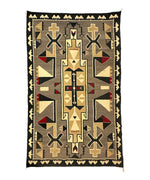 Large Navajo Teec Nos Pos Rug c. 1930s, 100" x 62"
