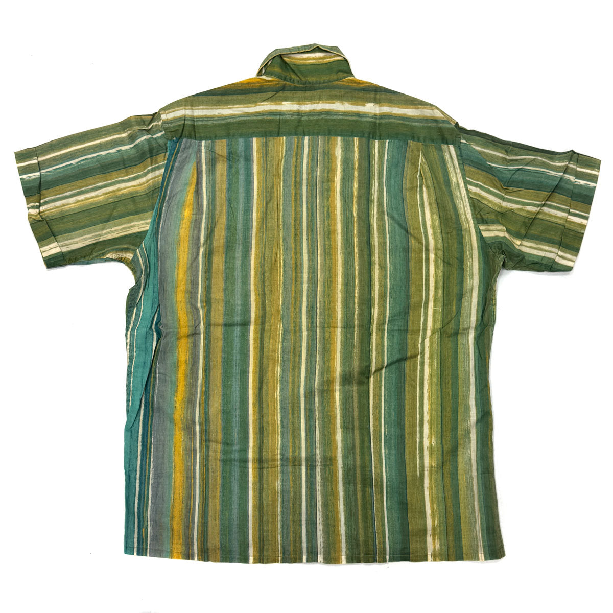 Chemise Vintage Lloyd Kiva Loop Cherokee - Taille M Verte - Teinte Main Amérindienne
