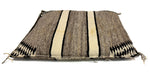 Large Pillow with c. 1920s Navajo Crystal Textile, 31" x 30" x 3.75"