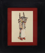 Louie Ewing (1908-1983) - Pair of Kachina Portraits