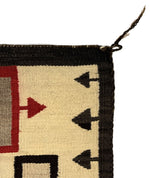 Navajo Crystal Rug c. 1915-20, 71" x 39"