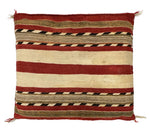 Large Pillow with c. 1930s Navajo Ganado Textile, 28.5" x 32" x 3.75"