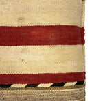 Large Pillow with c. 1930s Navajo Ganado Textile, 28.5" x 32" x 3.75"