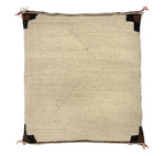 Large Pillow with c. 1930s Navajo Ganado Textile, 28.5" x 32" x 3.75"