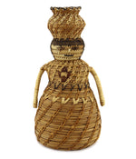 Della Cruz (Tohono O'odham) - Polychrome Figure c. 1980s, 11.75" x 6" x 5.75"