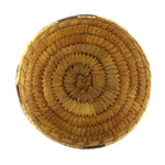 Della Cruz (Tohono O'odham) - Polychrome Olla with Flower Pictorials c. 1980s, 6.75" x 6"