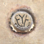 Mexican - Silver Hair Clip c. 1940-50s, 3.375" x 3.25"