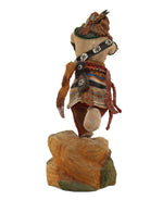 Melvin Miles - Contemporary Navajo Wood Carved "Yei Bi Chei" Dancer Kachina, 11" x 5.5" x 4.5"