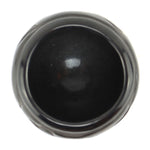 Celes Tafoya (1931-2011) - Santa Clara Black Jar with Carved Avanyu Design c. 1960-70s, 5" x 5.5"