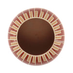 Janel Thompson - Santa Clara Polychrome Jar with Feather Design c. 1980-90s, 2.5" x 3.25"
