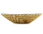Tohono O'odham Polychrome Basket with Whirling Logs Pictorial c. 1960s, 3.5" x 15"