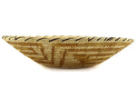 Tohono O'odham Polychrome Basket with Whirling Logs Pictorial c. 1960s, 3.5" x 15"