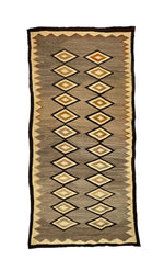 Navajo Crystal Rug c. 1910s, 113.75" x 58"