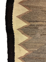 Navajo Crystal Rug c. 1910s, 113.75" x 58"