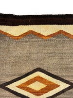 Navajo Crystal Rug c. 1910s, 113.75" x 58"