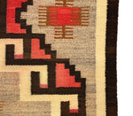 Navajo Ganado Rug c. 1910-20s, 61.5" x 38"