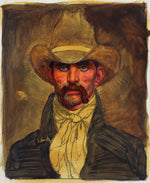 Thomas Blackshear II - Tex (Gouache)