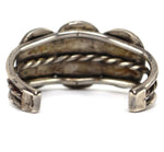 Navajo - Turquoise and Silver Bracelet c. 1930-40s, size 5.75