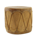 Taos Drum c. 1920s, 6.75" x 7.5" x 6.5"