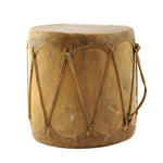 Taos Drum c. 1920s, 6.75" x 7.5" x 6.5"