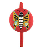 Hopi Double-Sided Rattle with Butterfly, Turtle, and Tadpole Pictorials c. 1960s, 13.5" x 7" x 3.5"