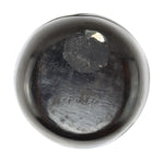 Billy Cain (1950-2006) - Santa Clara Black Jar with Carved Avanyu Design c. 1980s, 4.75" x 5"