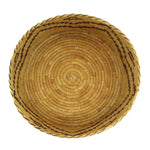 Tohono O'odham Basket with Zig-Zag Design c. 1950-60s, 4.625" x 11.5"