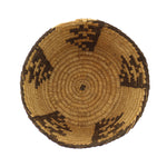 Pima Basket with Lightning Design c. 1930s, 4" x 8"