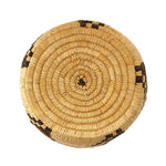 Pima Basket with Lightning Design c. 1930s, 4" x 8"