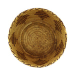 Tohono O'odham Polychrome Basket with Diamond Design c. 1950s, 4.75" x 7"