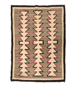 Navajo Ganado Rug c. 1920s, 54.5" x 38.5"