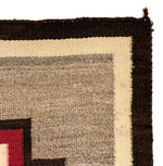 Navajo Ganado Rug c. 1920s, 66.5" x 34.5"