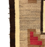 Navajo Ganado Rug c. 1920s, 66.5" x 34.5"