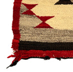 Navajo Ganado Rug c. 1920s, 57.5" x 28.5"