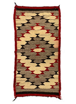 Navajo Ganado Rug c. 1920s, 57.5" x 28.5"