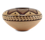 Nona Naha (1958-2021) - Hopi Polychrome Jar with Geometric Design c. 1990s, 2.25" x 4"