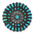 Zuni - Turquoise Petit Point...