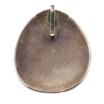 Navajo - Turquoise and Silver Pendant c. 1960s, 2.125" x 1.75"