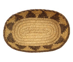 Pima Oval Basket c. 1930s, 1" x 4.75" x 3"