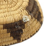 Pima Oval Basket c. 1930s, 1" x 4.75" x 3"