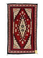 Louise Morgan - Navajo Ganado Rug c. 1980s, 80" x 48"